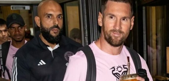 ياسين شيوكو الحارس الشخصي لميسي.. ظل النجم الأرجنتيني على الأراضي الأمريكية