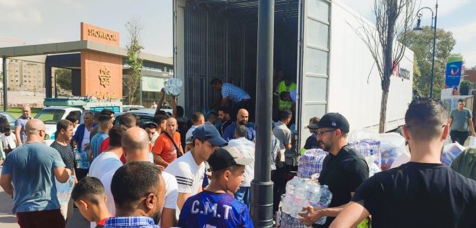 مدينة الحمامة البيضاء في قلب الزخم التضامني مع ضحايا زلزال الحوز