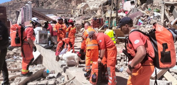 زلزال الحوز.. فريق الإنقاذ الإسباني يعبر عن إعجابه باحترافية الفرق المغربية