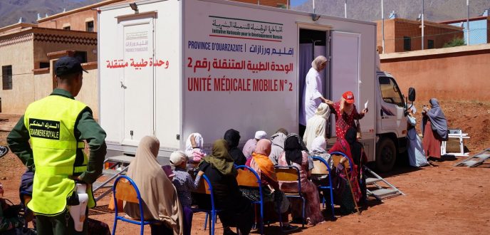 7474 مستفيد من قوافل طبية نظمت لفائدة ضحايا الزلزال