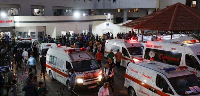 المملكة المغربية تدين بشدة قصف القوات الاسرائيلية مستشفى المعمداني في قطاع غزة