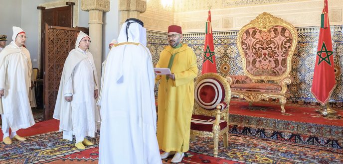 جلالة الملك محمد السادس يستقبل عددا من السفراء الأجانب