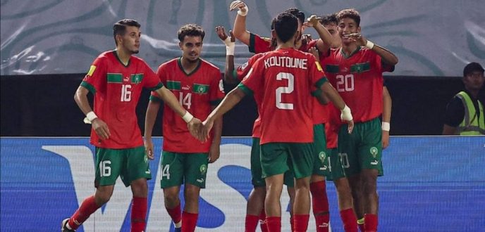 المنتخب المغربي لأقل من 17 سنة يتأهل لدور ثمن نهائي كأس العالم