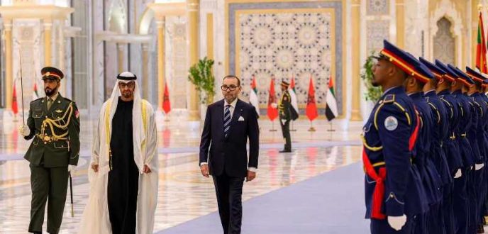 تفاصيل البيان المشترك عقب مباحثات الملك محمد السادس ورئيس الإمارات