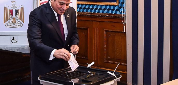 السيسي يفوز بولاية رئاسية جديدة بنسبة 89.6 بالمئة من الأصوات
