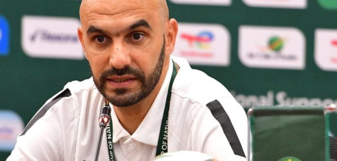 الركراكي: نسعى إلى تجاوز اختبار الكونغو لانتزاع بطاقة التأهل