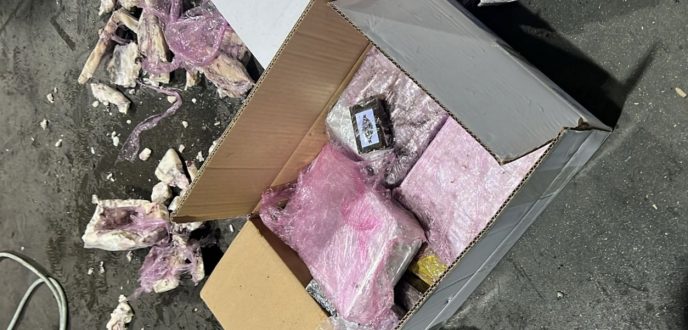 ضبط شاحنة للنقل الدولي محملة بأزيد من 3 أطنان من الحشيش بميناء طنجة المتوسط
