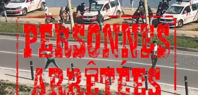 إيقاف 29 شخصا وإصابة 20 شرطيا وتكسير سيارات للشرطة في أعمال الشغب الرياضي بتطوان