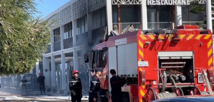 ارتفاع حصيلة ضحايا حريق “مارينا طنجة باي” إلى شخصين