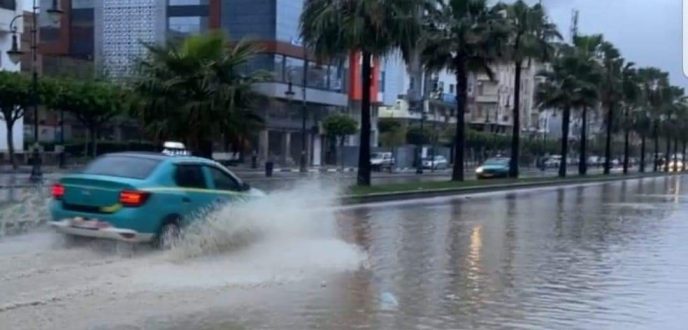 أمطار قوية تعري ضعف البنيات التحتية بطنجة