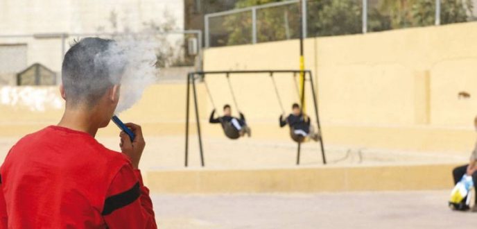 وزارة الصحة: السجائر الإلكترونية الأكثر استخداما وسط أطفال المدارس