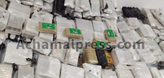 إيقاف اسباني بمعبر باب سبتة بحوزته ازيد من 48 كلغ من الحشيش