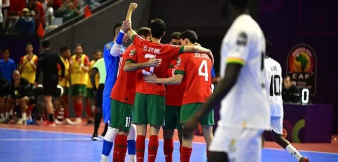 المنتخب المغربي بطلا لكأس إفريقيا للصالات للمرة الثالثة تواليا