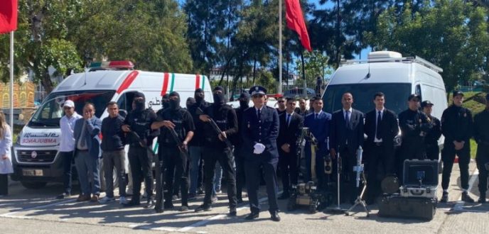 أسرة الأمن بطنجة تحتفل بالذكرى الثامنة والستين لتأسيس الأمن الوطني