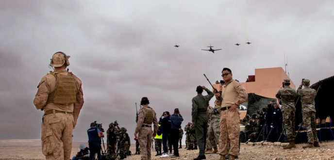 الأسد الإفريقي 2024 .. 7 دول تتابع تداريب ميدانية بكاب درعة بطانطان