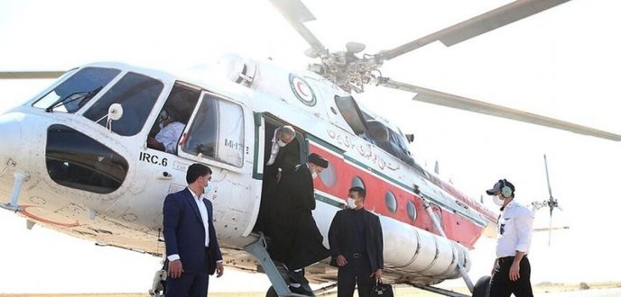 وفاة الرئيس الايراني ابراهيم رئيسي بعد تحطم مروحيته