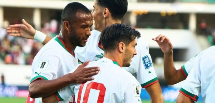 المنتخب المغربي يدك شباك الكونغو بسداسية نظيفة