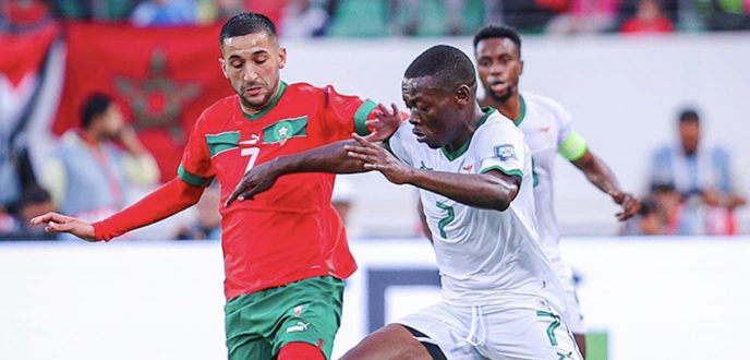 المنتخب الوطني المغربي يفوز على زامبيا ويعزز صدارته في تصفيات المونديال