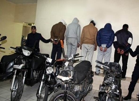درك القصر الصغير يفكك عصابة إجرامية لسرقة الدراجات النارية بطنجة
