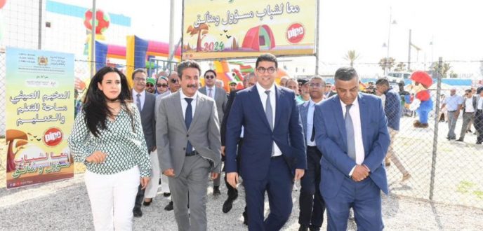 انطلاق البرنامج الوطني للتخييم لموسم 2024