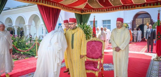جلالة الملك محمد السادس يترأس بالمضيق حفل استقبال بمناسبة عيد العرش المجيد