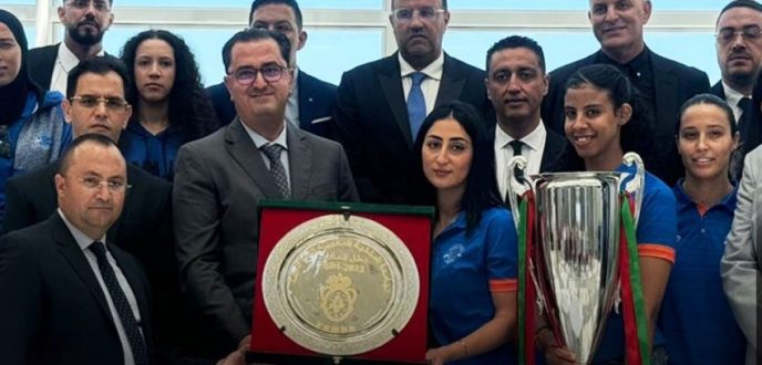 والي جهة طنجة يحتفي بفريق مجد طنجة لكرة السلة سيدات لتحقيق البطولة الوطنية وكأس العرش