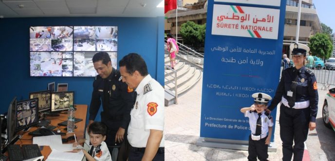 ولاية أمن طنجة تخصص استقبالا رمزيا على شرف الطفل “أمير”