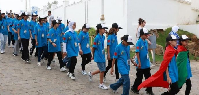 دوري يعقوب المنصور الموحدي لكرة السلة وكرة القدم ينطلق بمشاركة أطفال مغاربة وفلسطينيين بطنجة