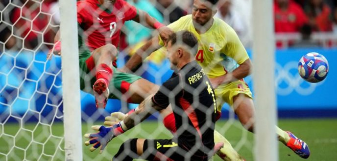 المنتخب الأولمبي يخسر أمام إسبانيا وينافس على برونزية الألعاب الأولمبية