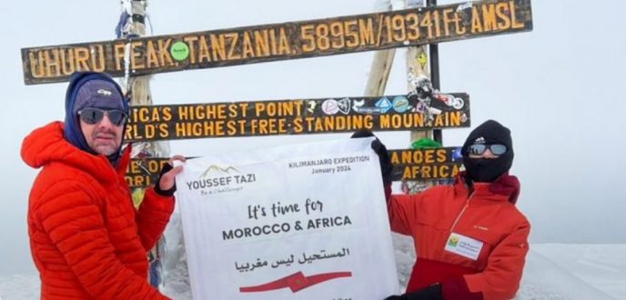 الطفل المغربي يوسف التازي ينجح في تسلق أعلى قمم أوروبا