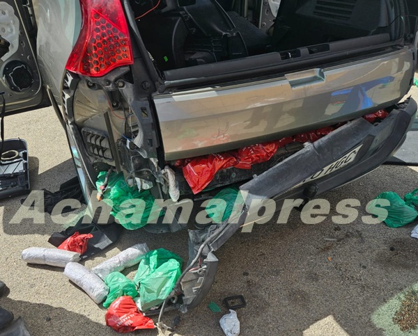 جمارك وأمن معبر باب سبتة يحبطان عملية تهريب كمية هامة من مادة “المعسل”
