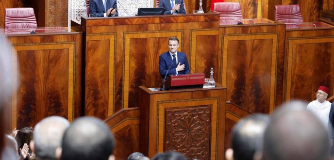 ماكرون يجدد بالرباط التأكيد بقوة على دعم فرنسا لسيادة المغرب على صحرائه