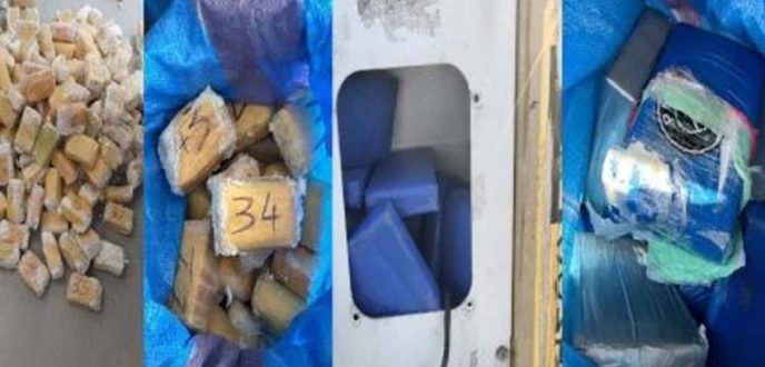 حجز أزيد من 72 كلغ من مخدر الكوكايين خلال عمليتين منفصلتين بكل من ميناء طنجة المتوسط والكركارات