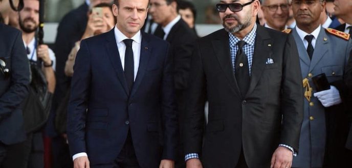 صاحب الجلالة الملك محمد السادس والرئيس إيمانويل ماكرون.. لقاء قمة تحت شعار التجديد