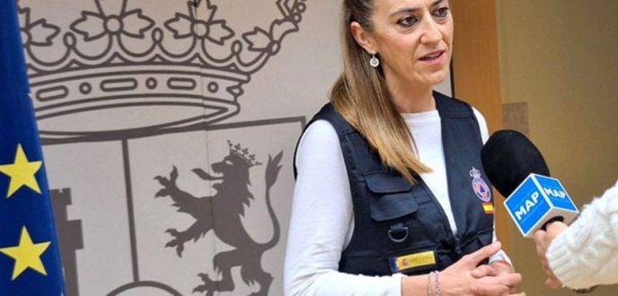 المديرة العامة للوقاية المدنية الإسبانية تعرب عن امتنانها لجلالة الملك على دعم المغرب لإسبانيا
