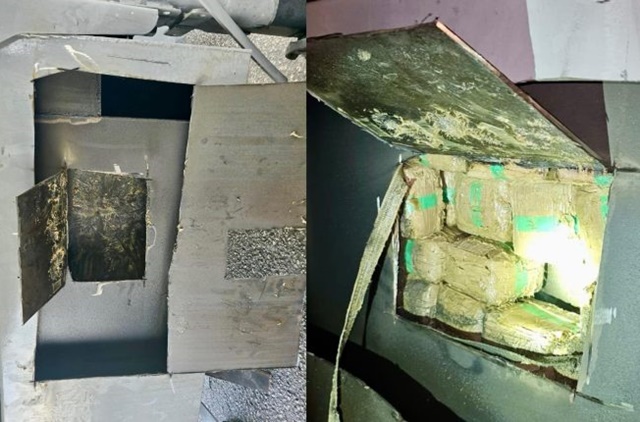 ضبط شاحنة للنقل الدولي محملة بأزيد من 208 كلغ من الحشيش بميناء طنجة المتوسط