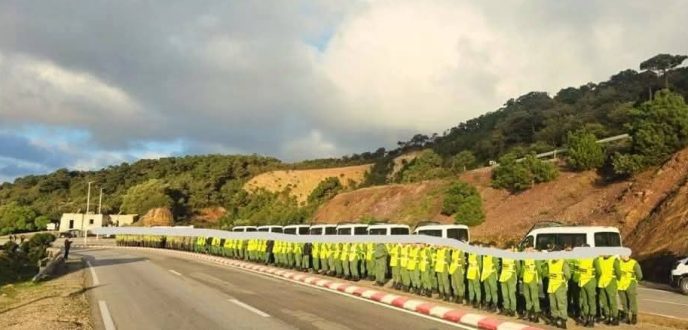 المغرب يعزز التواجد الأمني بمحيط سبتة المحتلة تفاديا لأي محاولات اقتحام