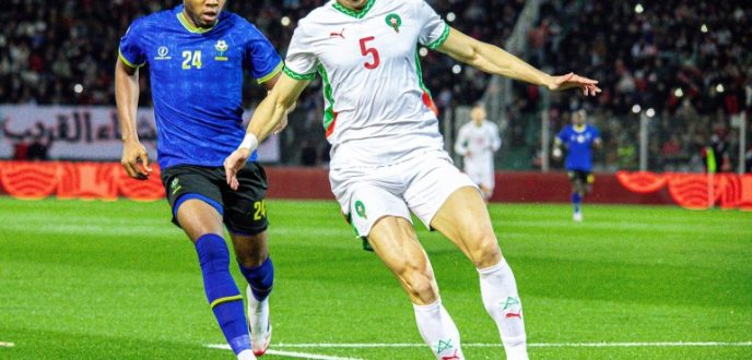 المنتخب المغربي ينتصر على تنزانيا ويقترب من التأهل لمونديال 2026
