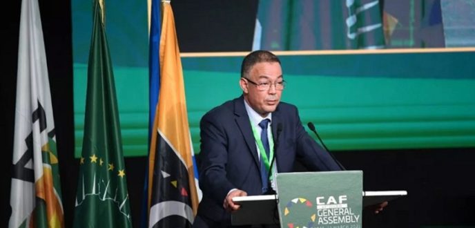 اختيار فوزي لقجع نائبا أول لرئيس الاتحاد الإفريقي لكرة القدم