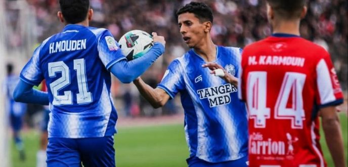 المغرب التطواني ينتصر في “ديربي الشمال” على اتحاد طنجة بهدفين لواحد