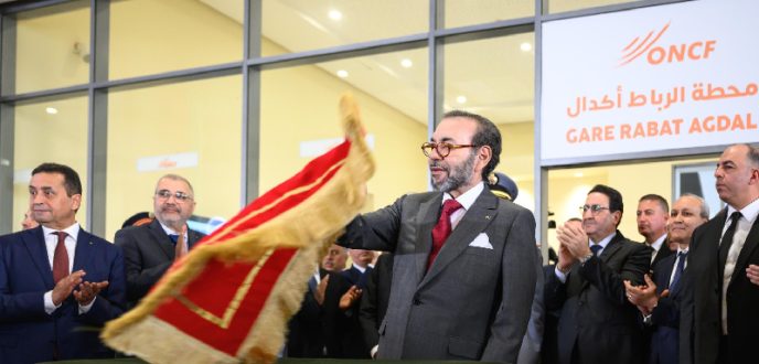 جلالة الملك يعطي بالرباط انطلاقة أشغال إنجاز الخط السككي فائق السرعة LGV الرابط بين القنيطرة ومراكش