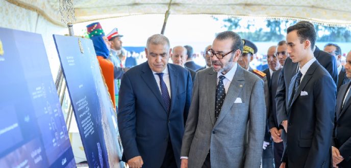 جلالة الملك يعطي انطلاقة إحداث منصة المخزون والاحتياطات الأولية لجهة الرباط- سلا- القنيطرة