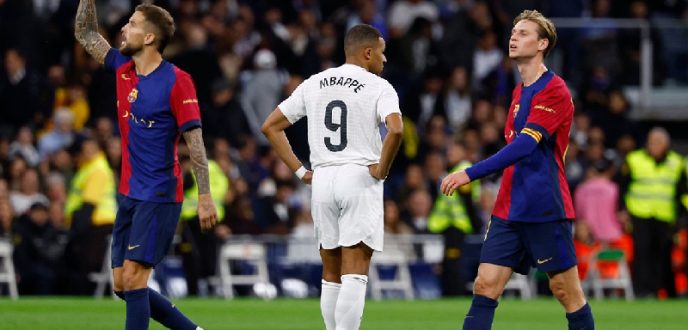 برشلونة يفوز على ريال مدريد ويقترب من حسم لقب الليغا