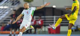 المنتخب الوطني المغربي يفوز على نظيره البنيني بمقصية جميلة من الكعبي