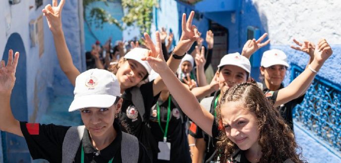 أطفال القدس يتعرفون بشفشاون على محطة من محطات تاريخ المغرب