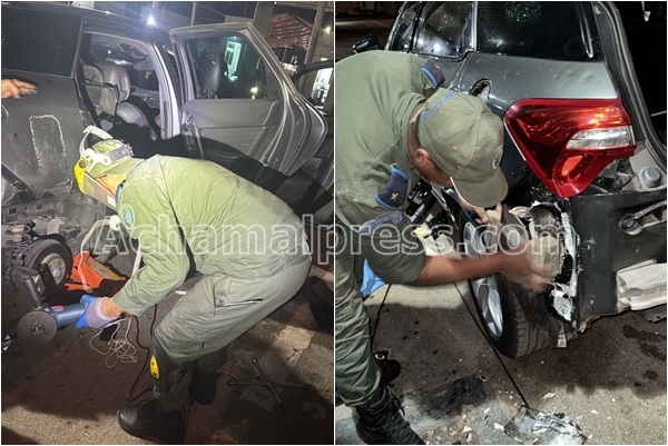 جمارك وشرطة باب سبتة تحبط محاولة تهريب 60 كلغ من المخدرات