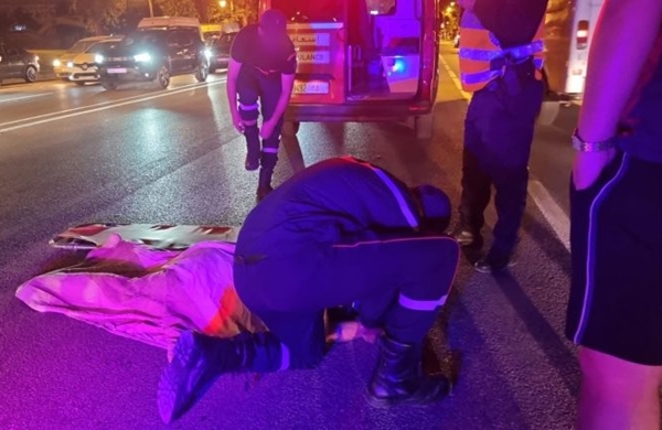 مصرع سيتيني دهسته حافلة لنقل العمال وسط مدينة بطنجة