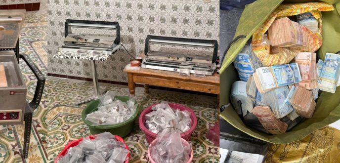 تفكيك شبكة للتهريب الدولي للمخدرات وتوقيف ستة أشخاص وحجز 75 كلغ من الشيرا بطنجة