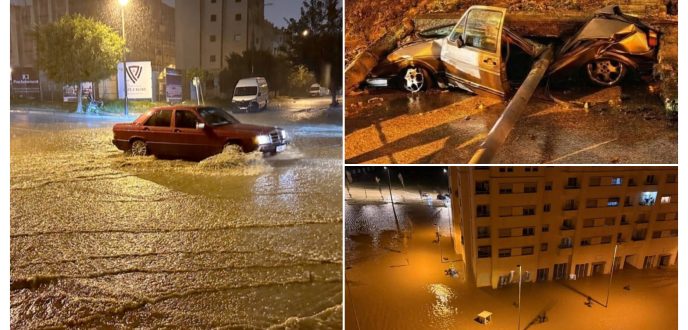 92  ملم من الأمطار بطنجة: مصرع طفلين وغرق أحياء وأسواق وفضاءات عمومية
