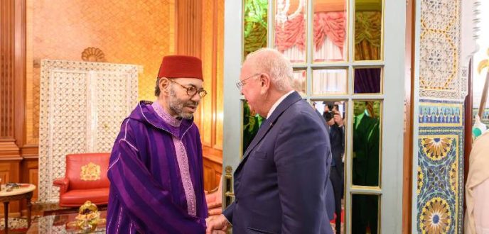 جلالة الملك يستقبل رئيس مجلس إدارة مجموعة “سافران”